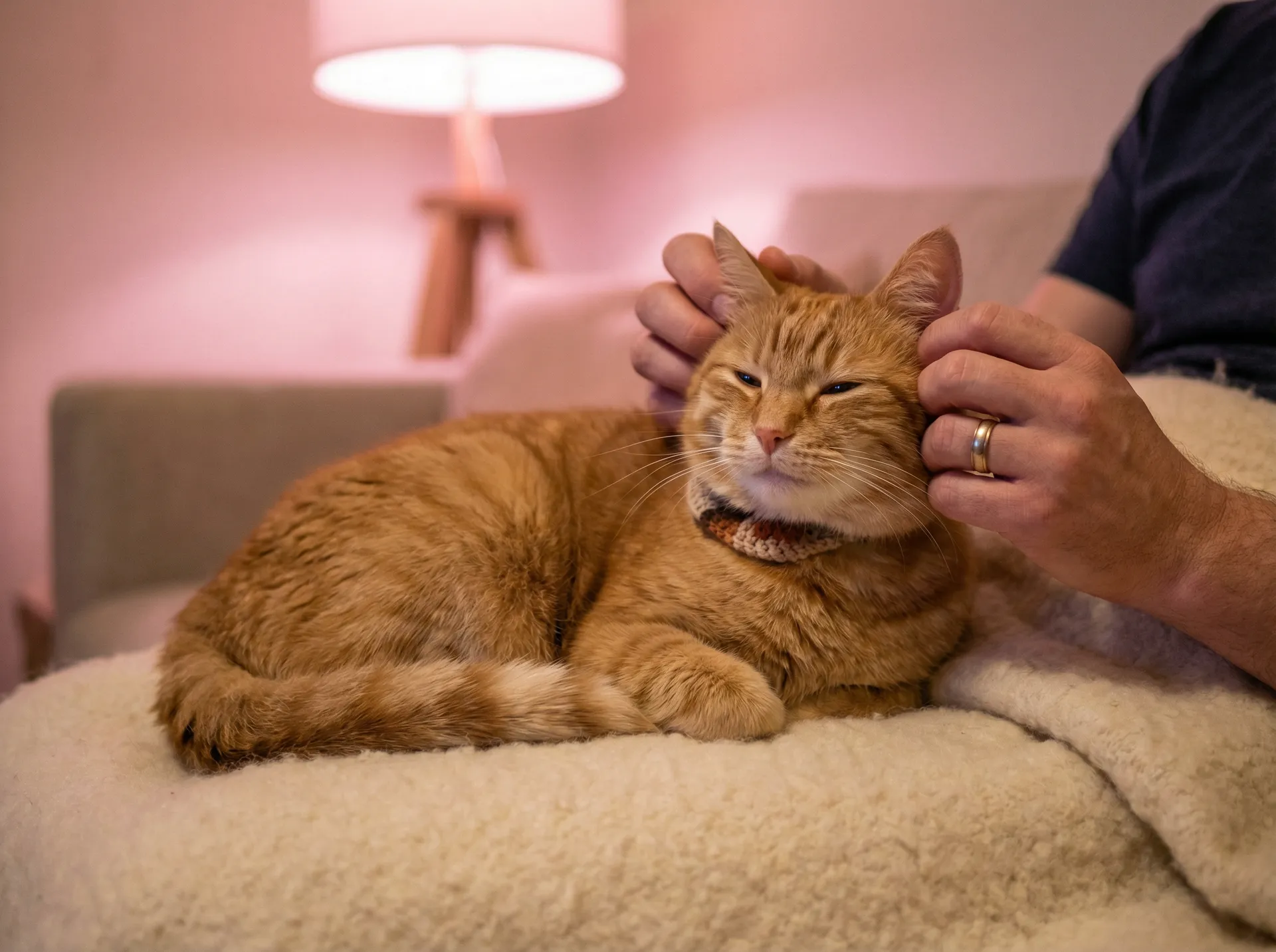 猫咪被温柔抚摸的幸福时刻 - 黑钻石by芋圆不是圆圆